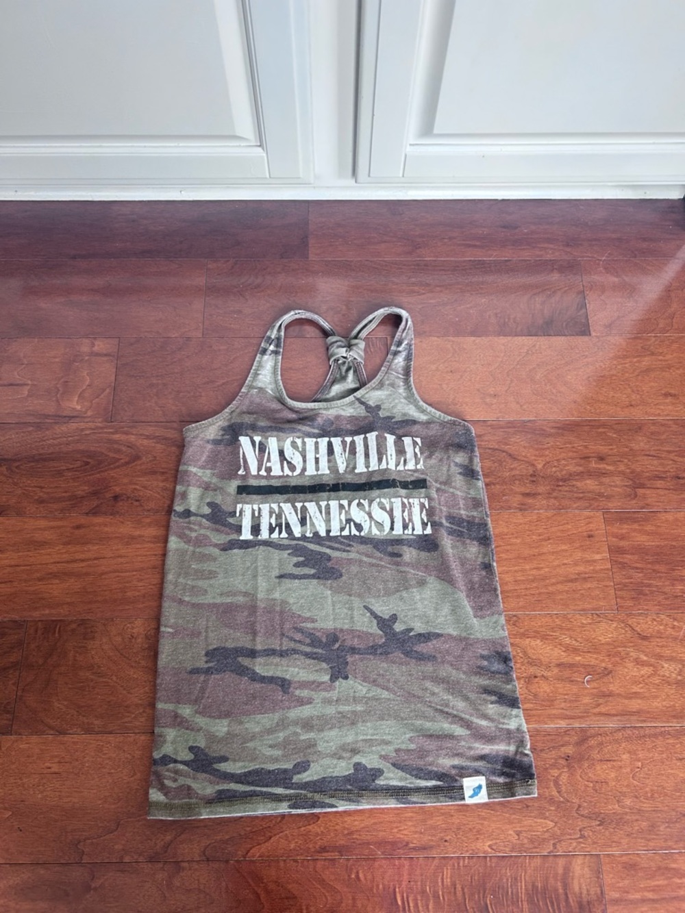 Nashville Tennessee women’s camo tank top size small s sm
